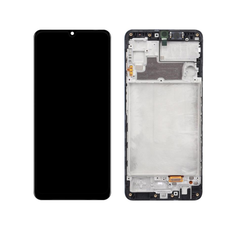PANTALLA COMPATIBLE SAMSUNG F22 4G AMOLED CON MARCO