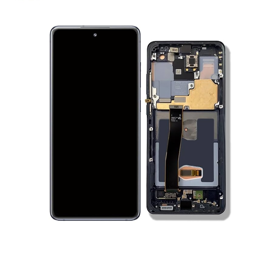 PANTALLA COMPATIBLE SAMSUNG S20 ULTRA AMOLED CON MARCO