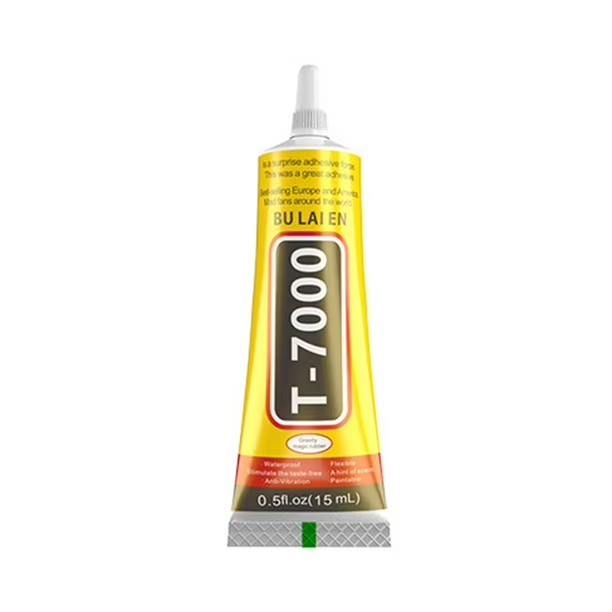Pegamento T7000 Negro Adhesivo para Pantallas de Celular 15ML
