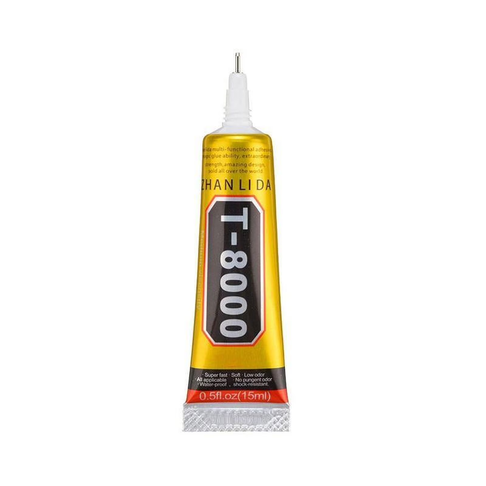 Pegamento T8000 Transparente Adhesivo para Pantallas de Celular 15ML